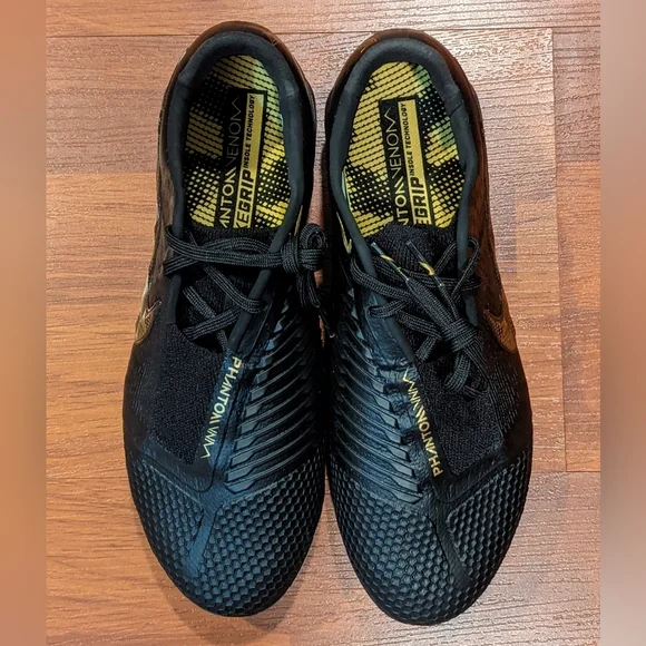 Nike Phantom Venom Elite FG 'Black Gold' (size us mens 4/wmns